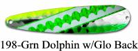 198-Streak Green Dolphin Glo Back
